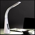 Foldable Touch Sensor LED Reading Desk Lamp with Touch Dimmer and ON/OFF Key 3