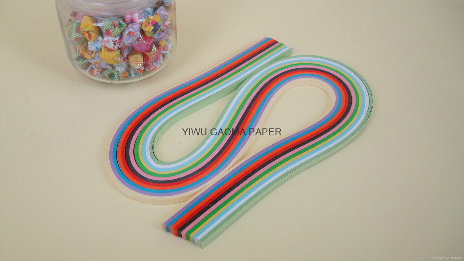 Factory direct sales quilling Note 12colors3/5mm diy Manual materials 3