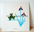 Factory direct quilling card DIY handmade three-dimensional card flower shaped 8