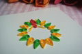 Factory direct quilling card DIY handmade three-dimensional card flower shaped 2