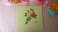 廠家直銷衍紙賀卡 DIY手工立體卡片 quilling card 花形流甦 2