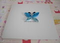 Factory direct selling quillling card DIY handmade cards Butterfly 4