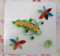 廠家直銷衍紙賀卡 DIY手工立體卡片 quilling card 豌豆 1