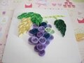 Factory direct selling quillling card DIY handmade cards Grape