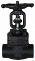 Forged steel screwed or SW ends 800lbs gate valve 1