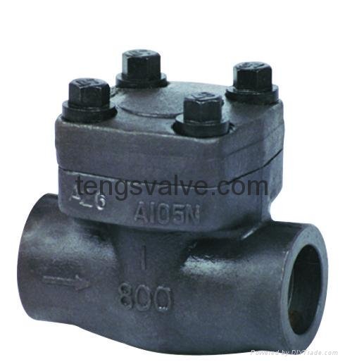 Forged steel screwed / sw ends check valve