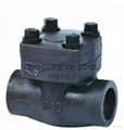 Forged steel screwed / sw ends check valve 1