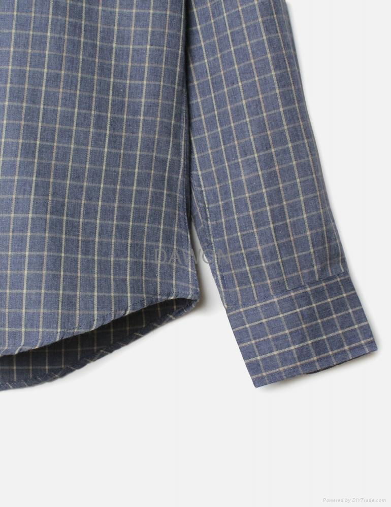 Cotton Check Dandy Style Shirts 4