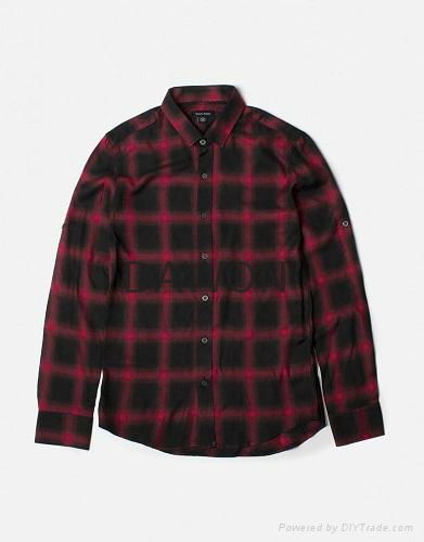 Ombre Check Shirt