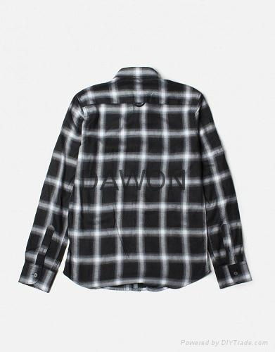 Ombre Check Shirt 3