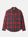 Flannel Check Pattern Cotton Shirts 2