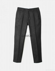 Flat Front Slim Fit Trouser