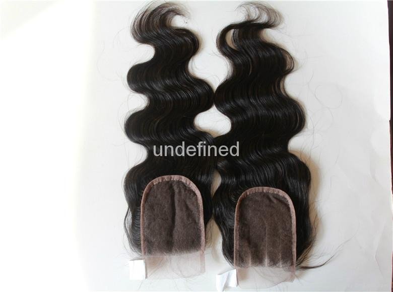2016 hot sale 3.5*4 12inch 100% chinese human hair closure 2