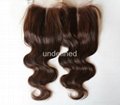 Best selling product 3.5*4 hair closure piece12inch lace closure 