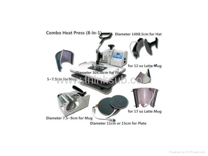 8-in-1 Combo Heat Press 2