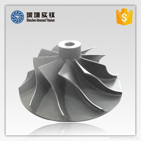 OEM cheap impeller price precision casting water pump impeller titanium alloy im 2