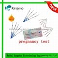 CE &ISO 13485 certified HCG pregnancy urine test strip 2.5mm OEM 5