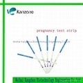 Urine one step pregnancy test strip 2.5mm CE mark