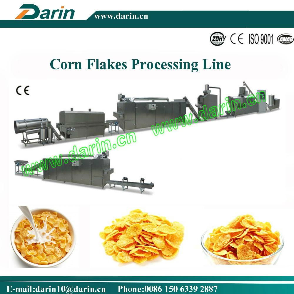 300-500kg/hr Corn Flakes Making Machine