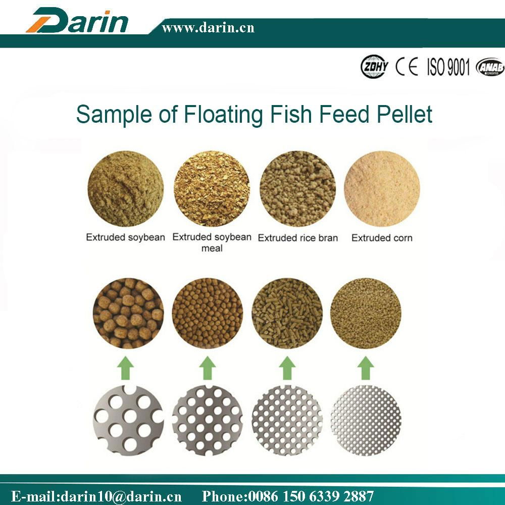 Automatic Floating Fish Food Pellet Extruder