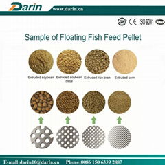 Automatic Floating Fish Food Pellet Extruder