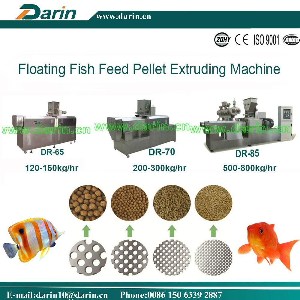 Automatic Floating Fish Food Pellet Extruder 5