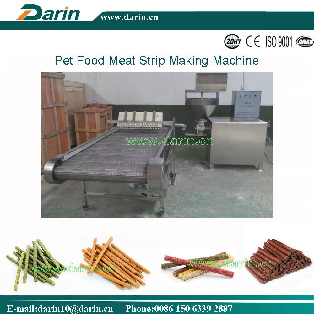 Dog/Cat Pet Treats Munchy Strips Making Machine