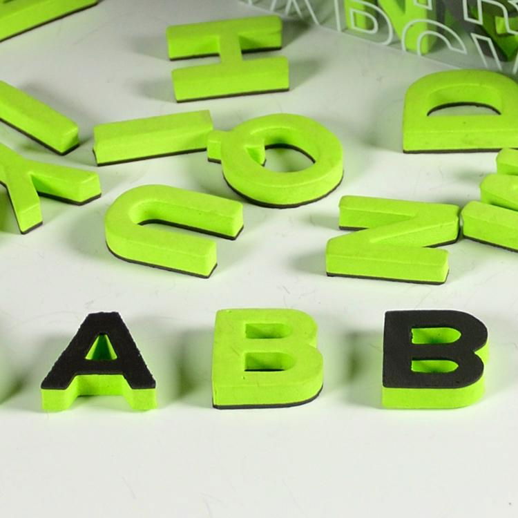 Safety Customized Soft EVA Letter Fridge Magnets