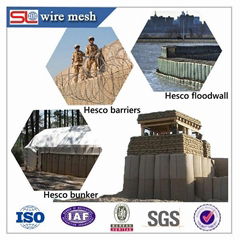 galvanized welded wire mesh hesco