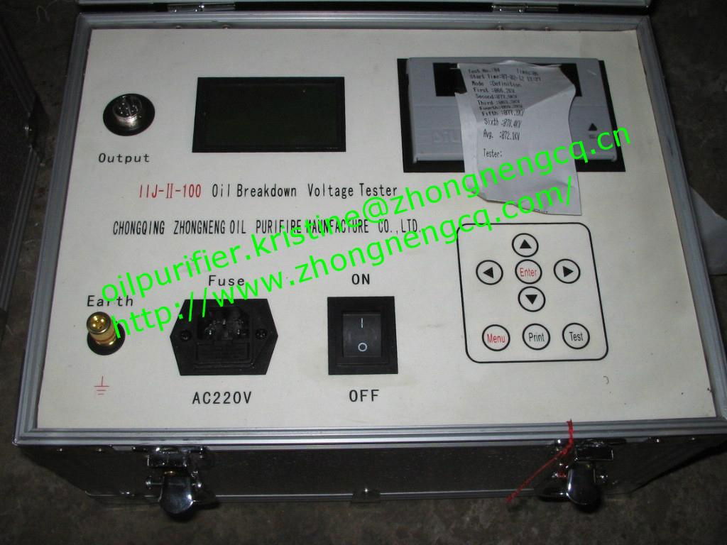 IJ-II Series Fully Automatic Insulation Oil Tester for Above 100KV 2