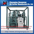 ZYD-I-W Enclosed Weather Proof Type Vacuum Transformer Oil Regeneration Purifier