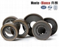 Monte-bianco Diamond Cylindrical wheel Diamond Satellite Wheels for ceramic