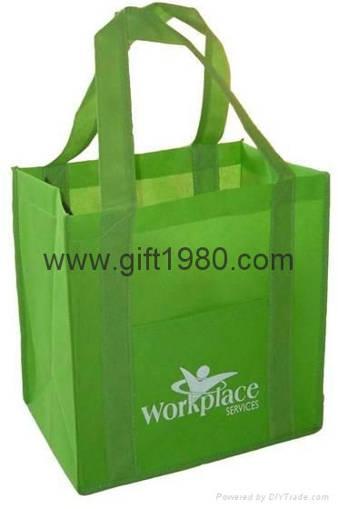 Supermarket Recyclable PP Non Woven Bag Customized Shopping Bags with Handle