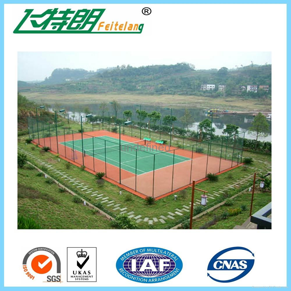 High wearing resistance tennis court flooring/hot 3