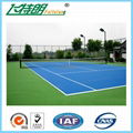 High wearing resistance tennis court flooring/hot