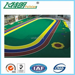Duarable EPDM sports flooring for