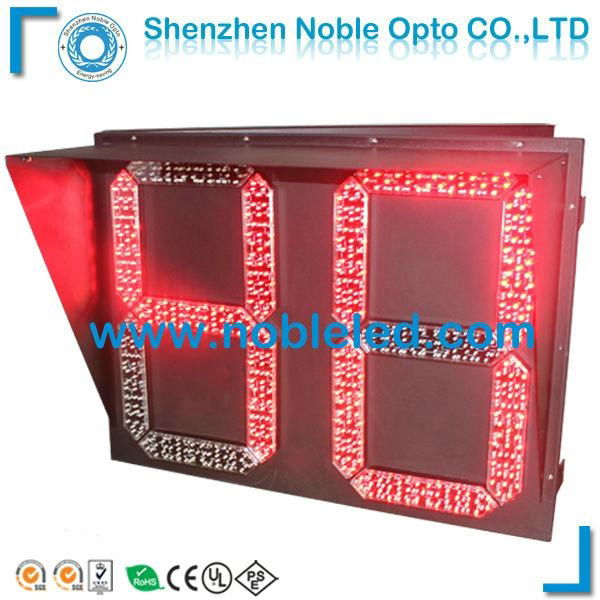 500mm 2 digits led countdown timer with high quality 2