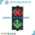 200mm clear lens PC housing led traffic light