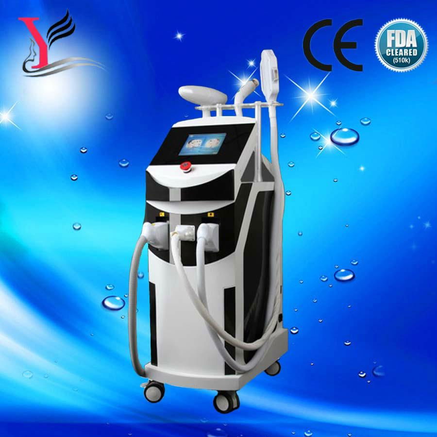 4 in 1 SHR elight ipl rf laser hair removal beauty machine