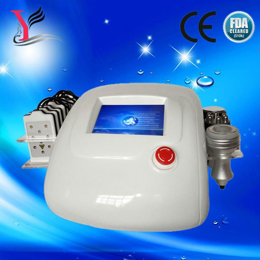 Hot sale professional RF Vacuum cavitation lipo laser slimming machine 2