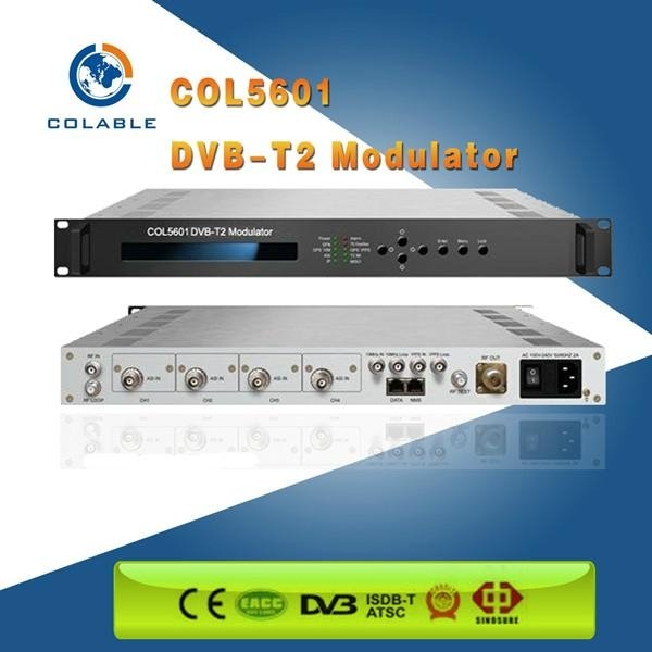 COL5601 DVB-T2 modulator for DVB wireless system building