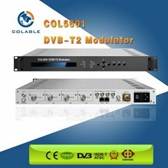 COL5601 DVB-T2 modulator for DVB wireless system building