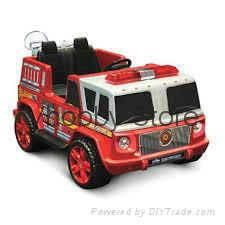 12V Ride-on Emergency Fire Engine