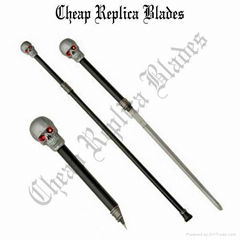 Skull Walking Sword Cane