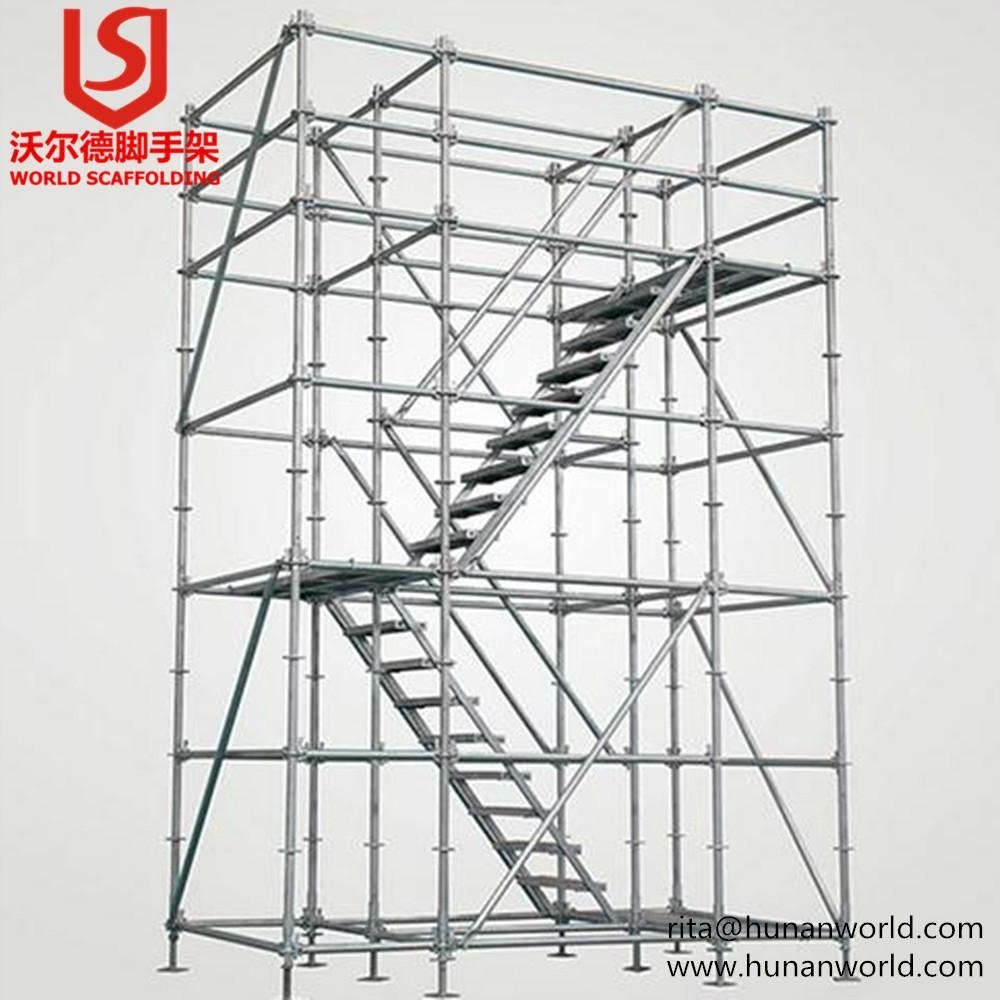 Anti-slip  stair case with strong support force 2