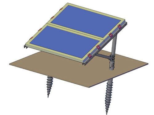 Solar Panel System Ground Screw (Zh 76*1600)