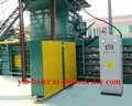 120T Good Quality Waste Paper Baling Machine Manufacture Hydraulic Baling Press 5