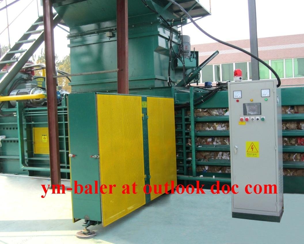 150T Full automatic baling press machine with CE certificate paper recycling  4