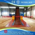 250T Full automatic cardboard compactory waste paper recycling equipment baler