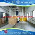 120T  Fully Automatic Cyclone Type Paper Pressing Machine with CE certificate